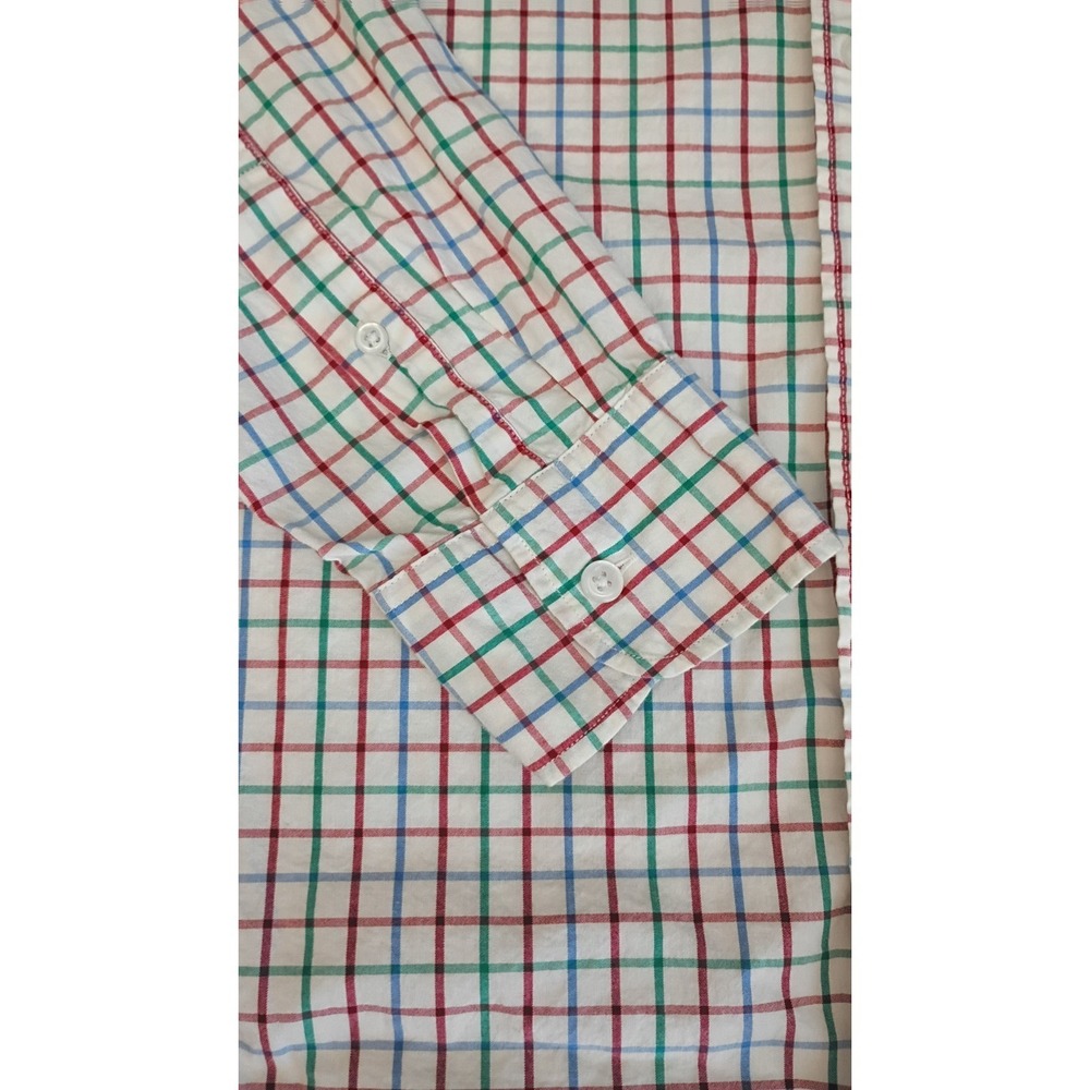 J.CREW Flex Washed Classic Fit Plaid Button-Down Shirt Men's Size M Multicolored - Picture 4 of 13